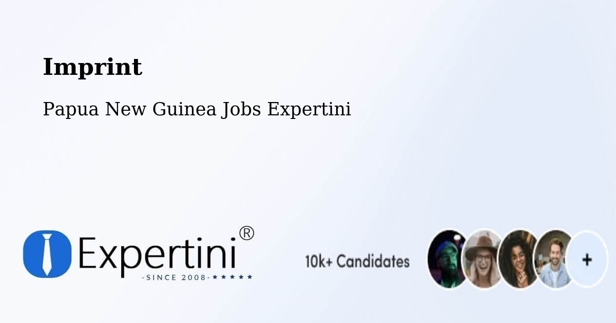 Imprint – Kerowagi - Papua New Guinea Jobs Expertini